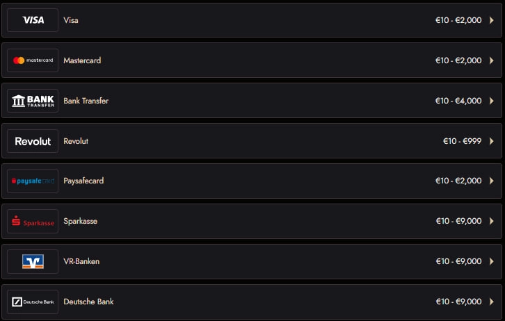 atefia casino payments